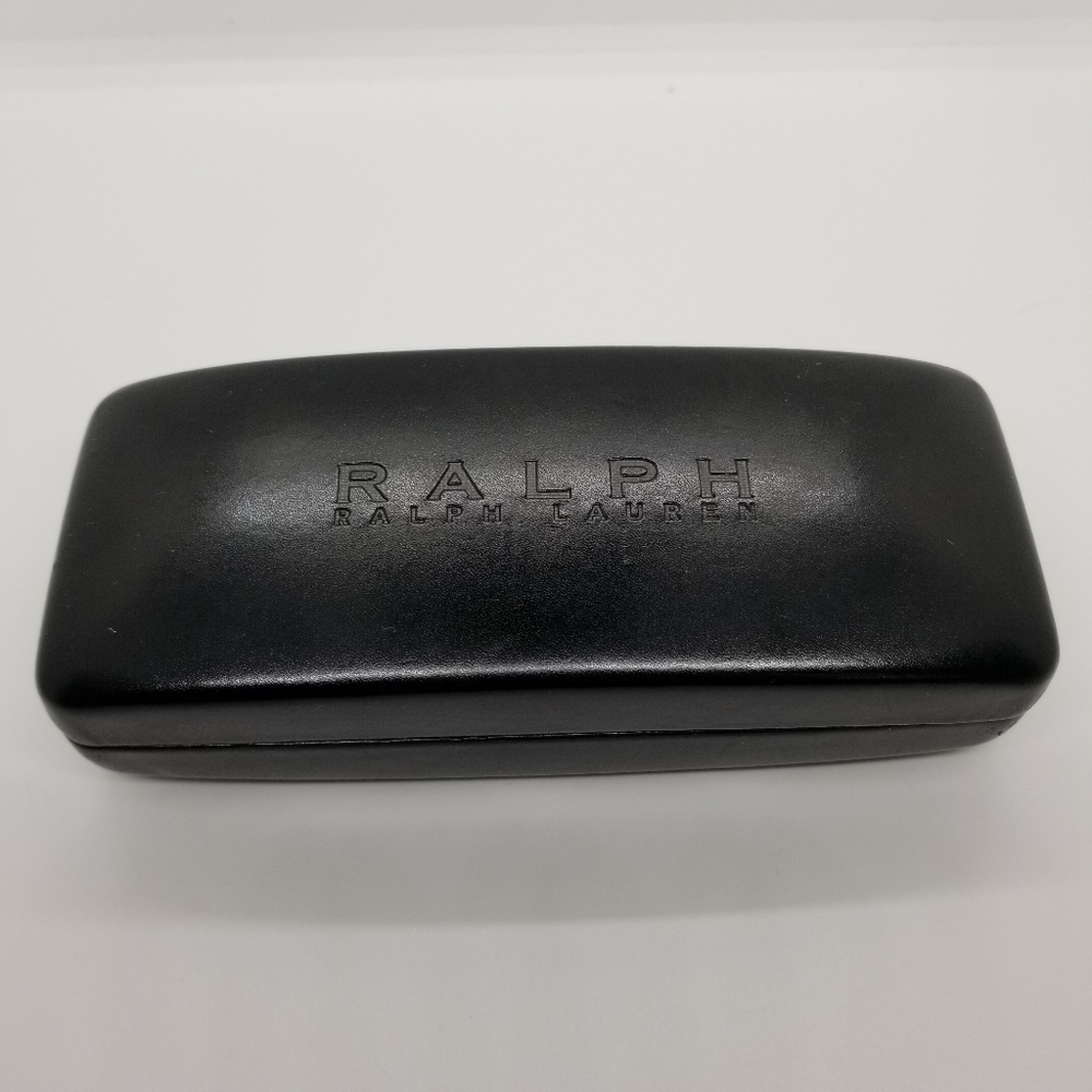 Ralph Ralph Lauren RRL black hinged glasses case